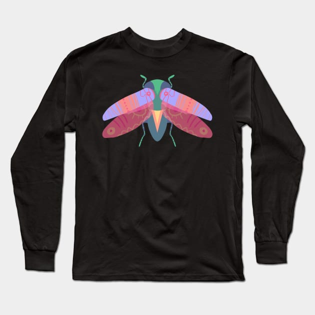 Insect Long Sleeve T-Shirt by ElectricUnicorn